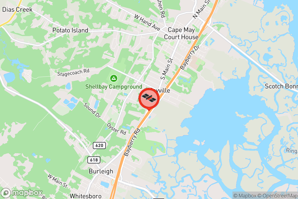 Static map screenshot of the place