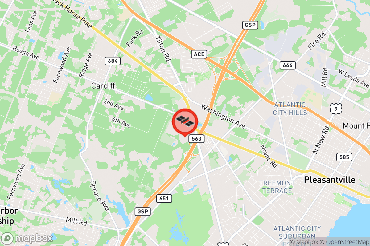 Static map screenshot of the place