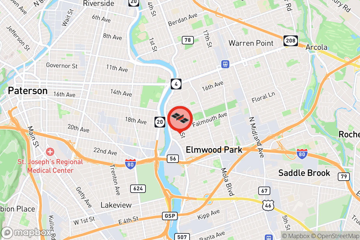 Static map screenshot of the place