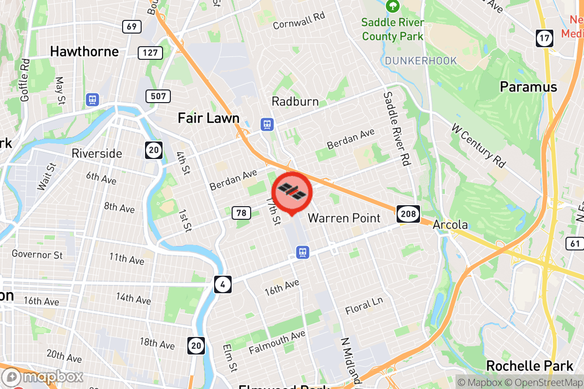 Static map screenshot of the place