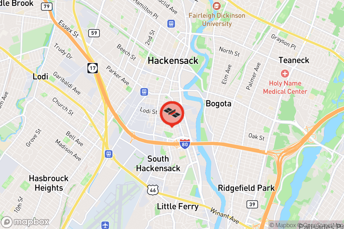 Static map screenshot of the place