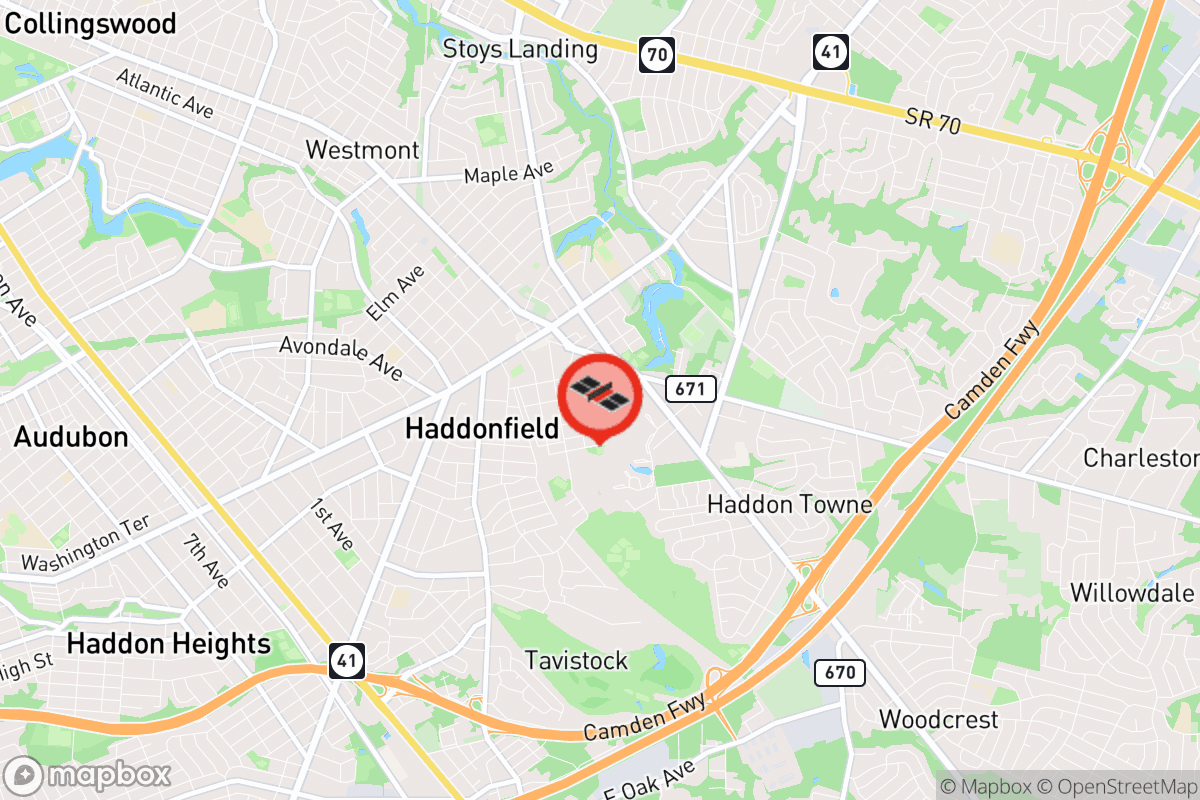 Static map screenshot of the place