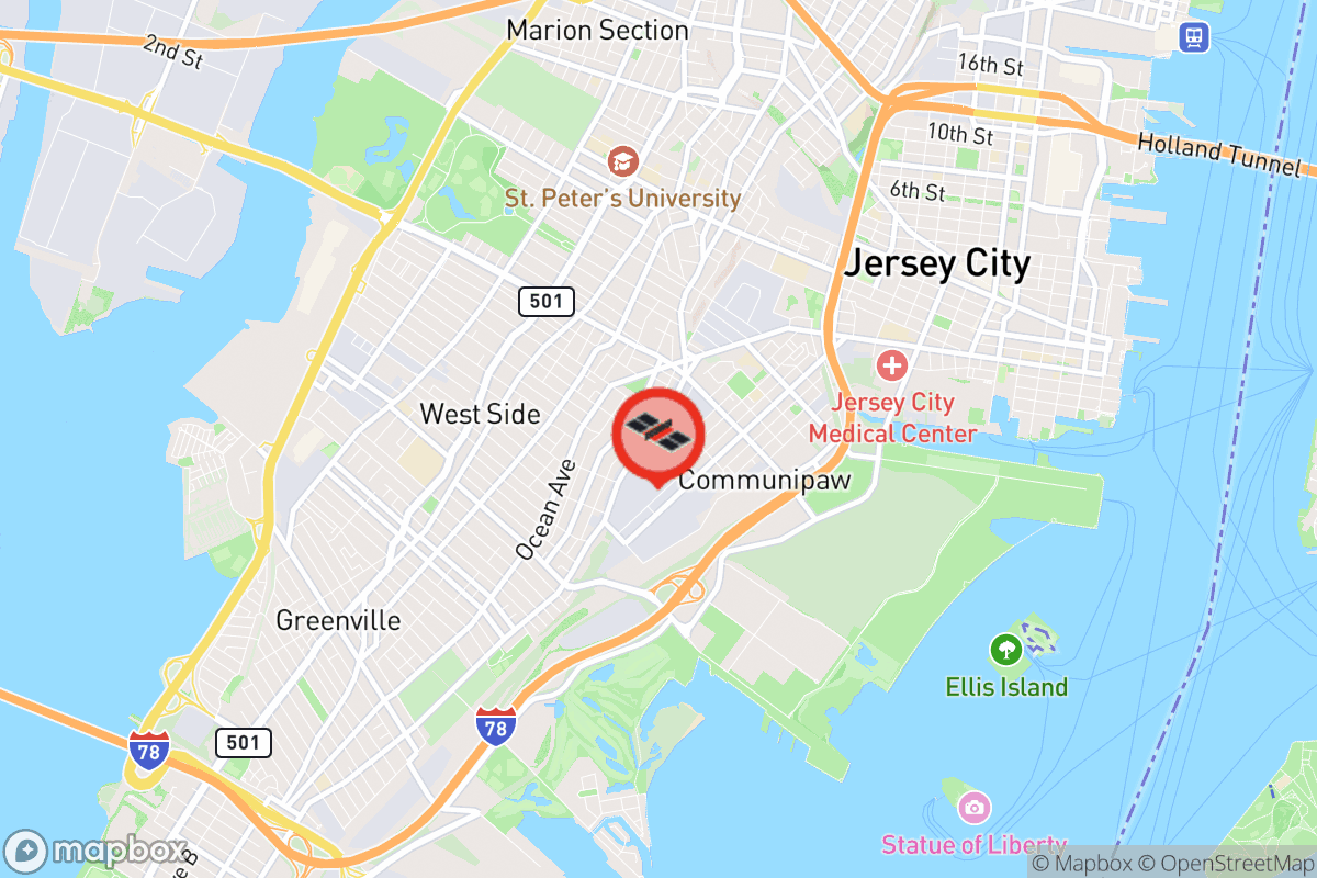 Static map screenshot of the place