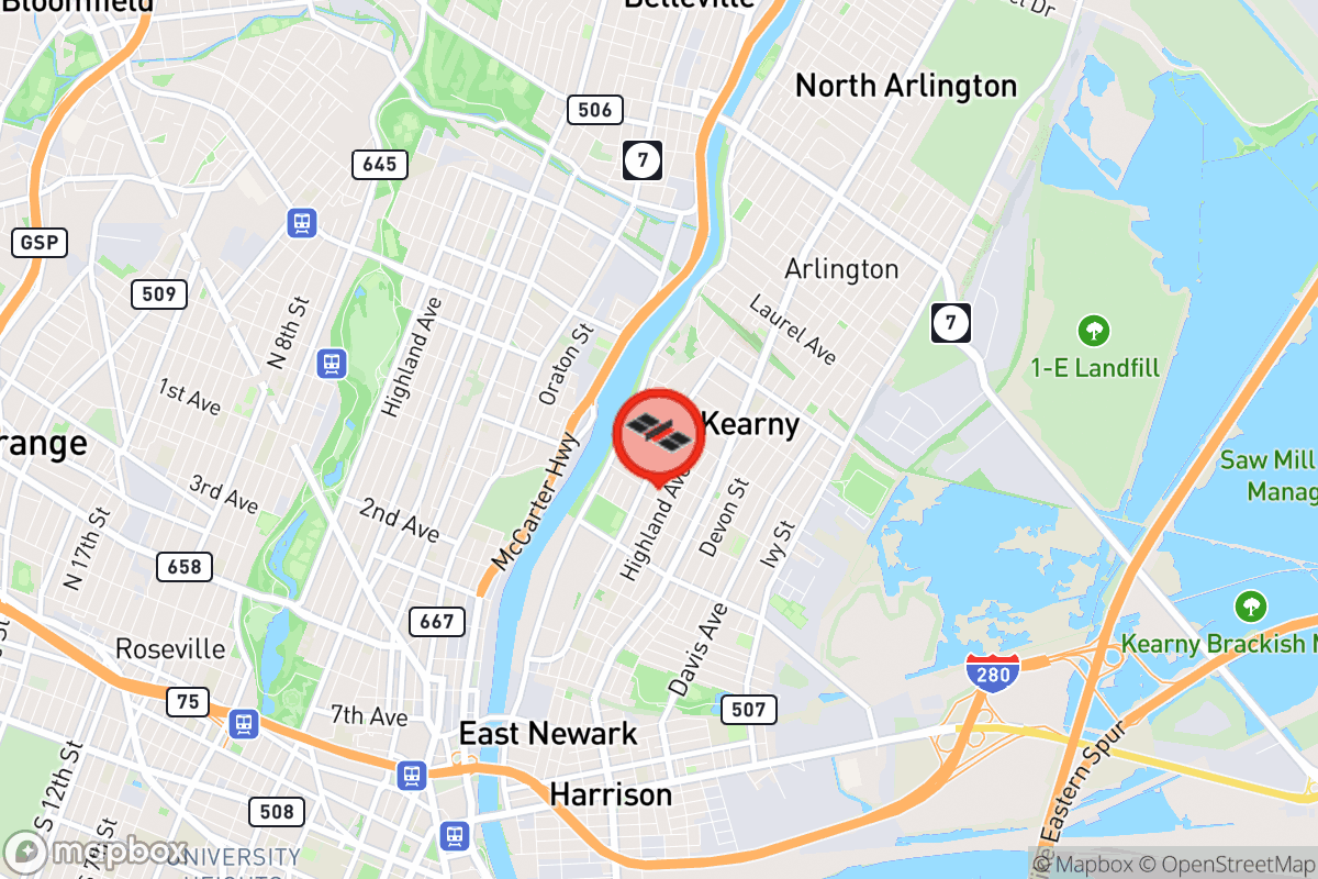 Static map screenshot of the place