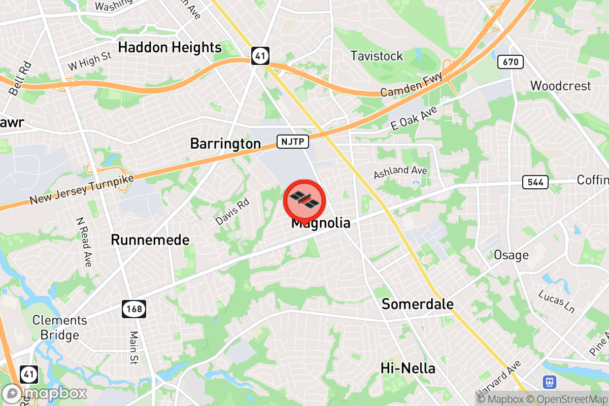 Static map screenshot of the place