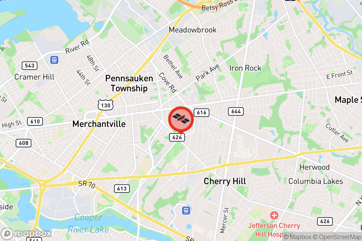 Static map screenshot of the place