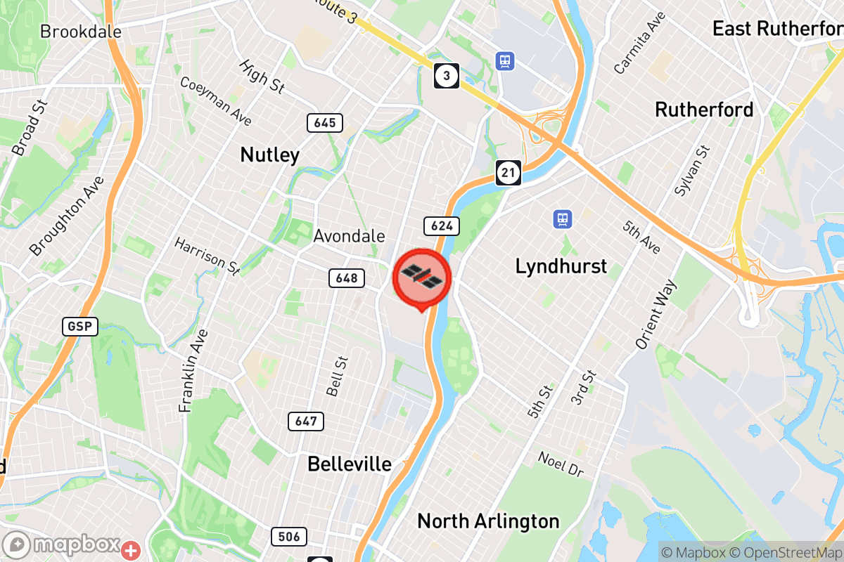 Static map screenshot of the place