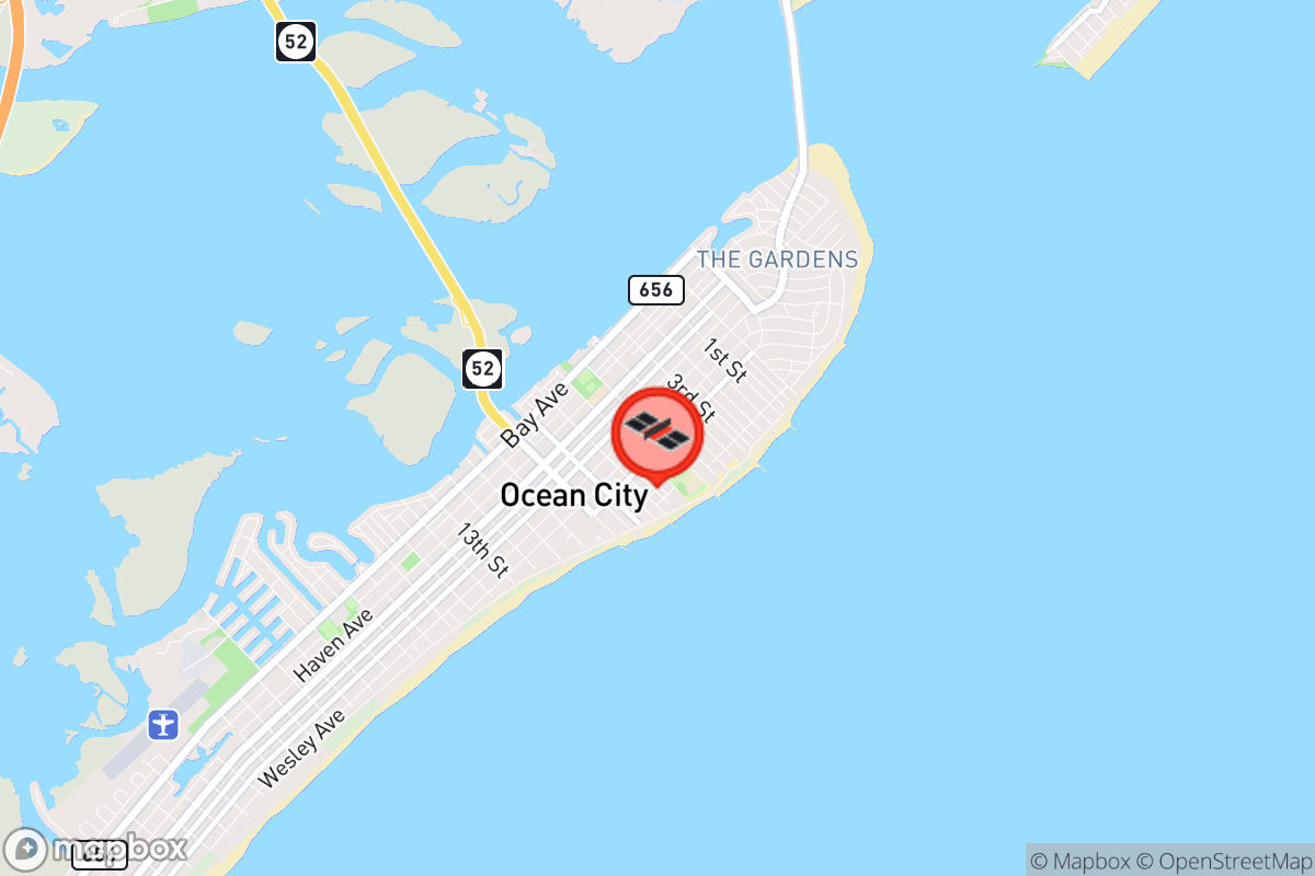 Static map screenshot of the place