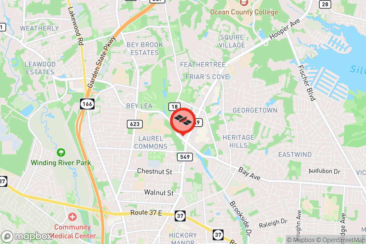 Static map screenshot of the place