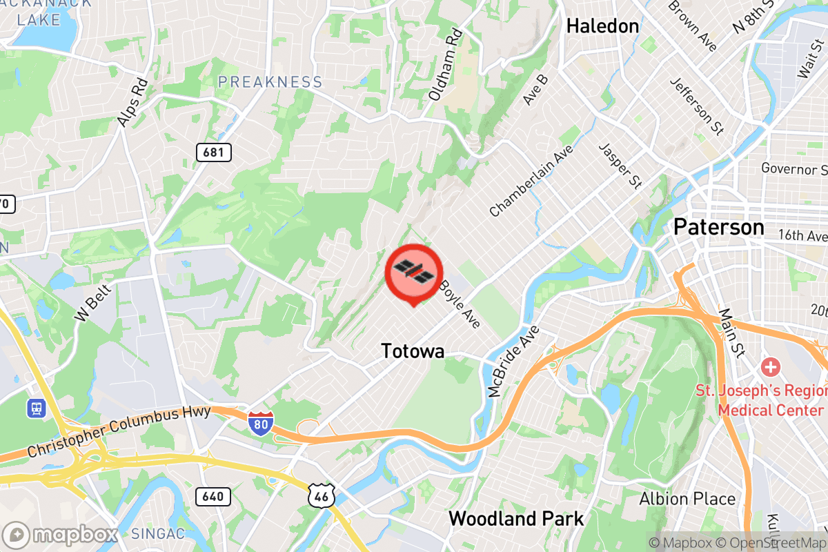 Static map screenshot of the place