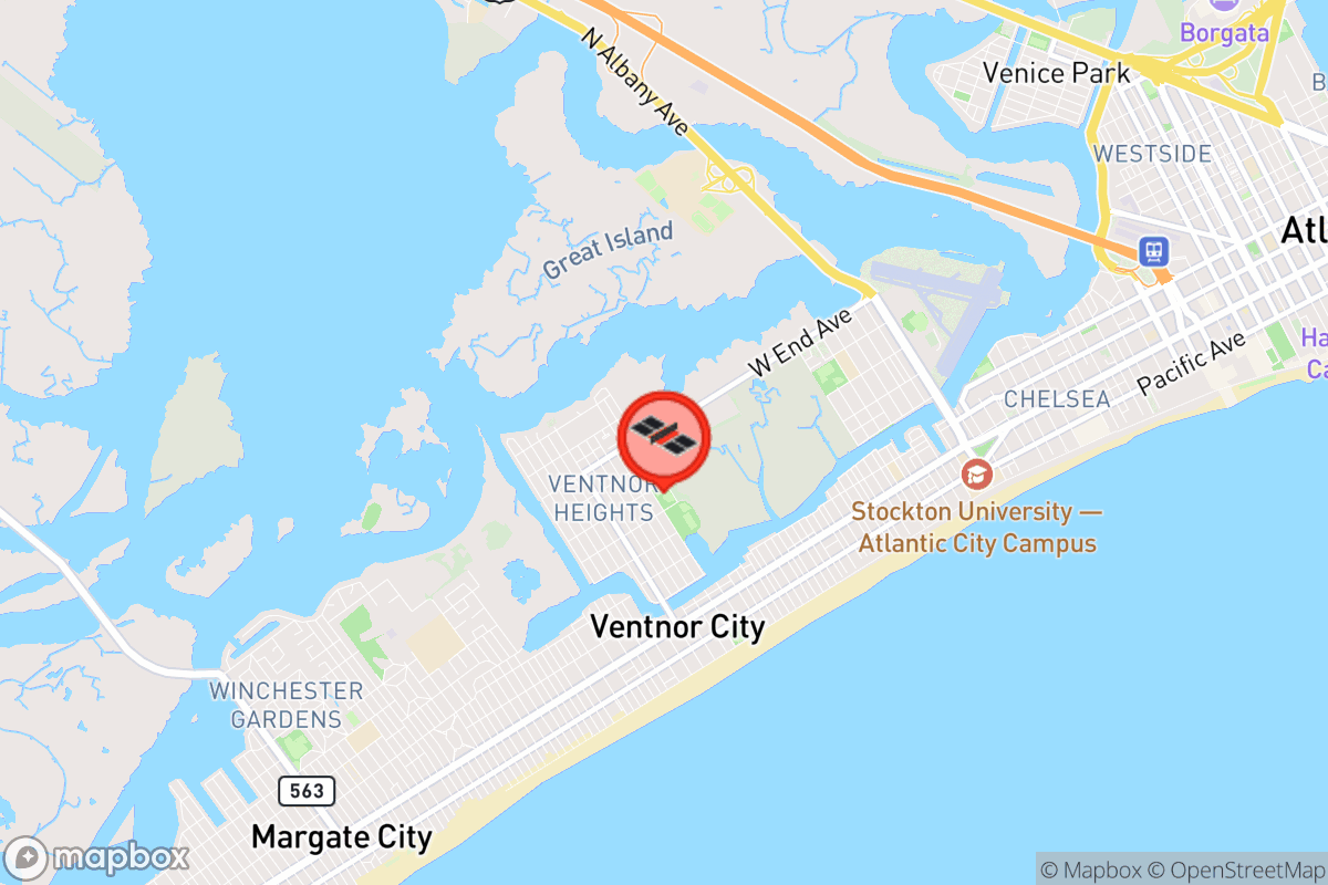 Static map screenshot of the place