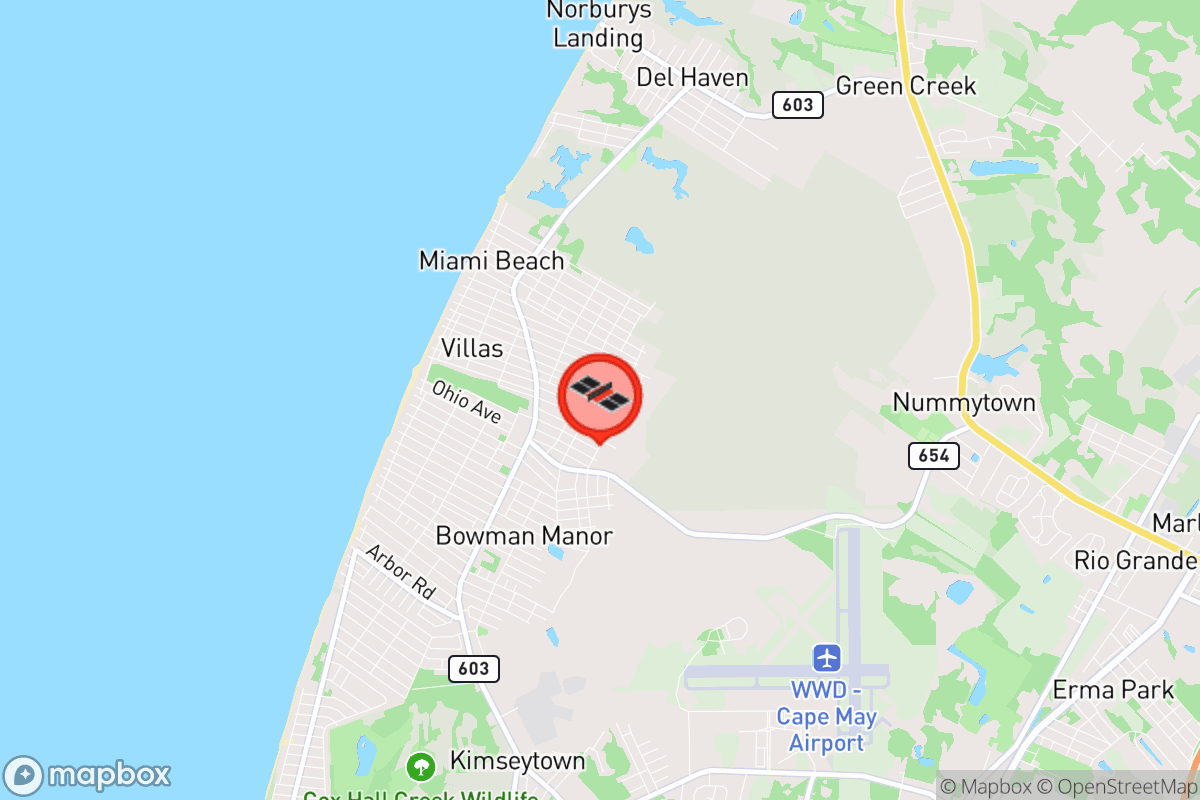 Static map screenshot of the place