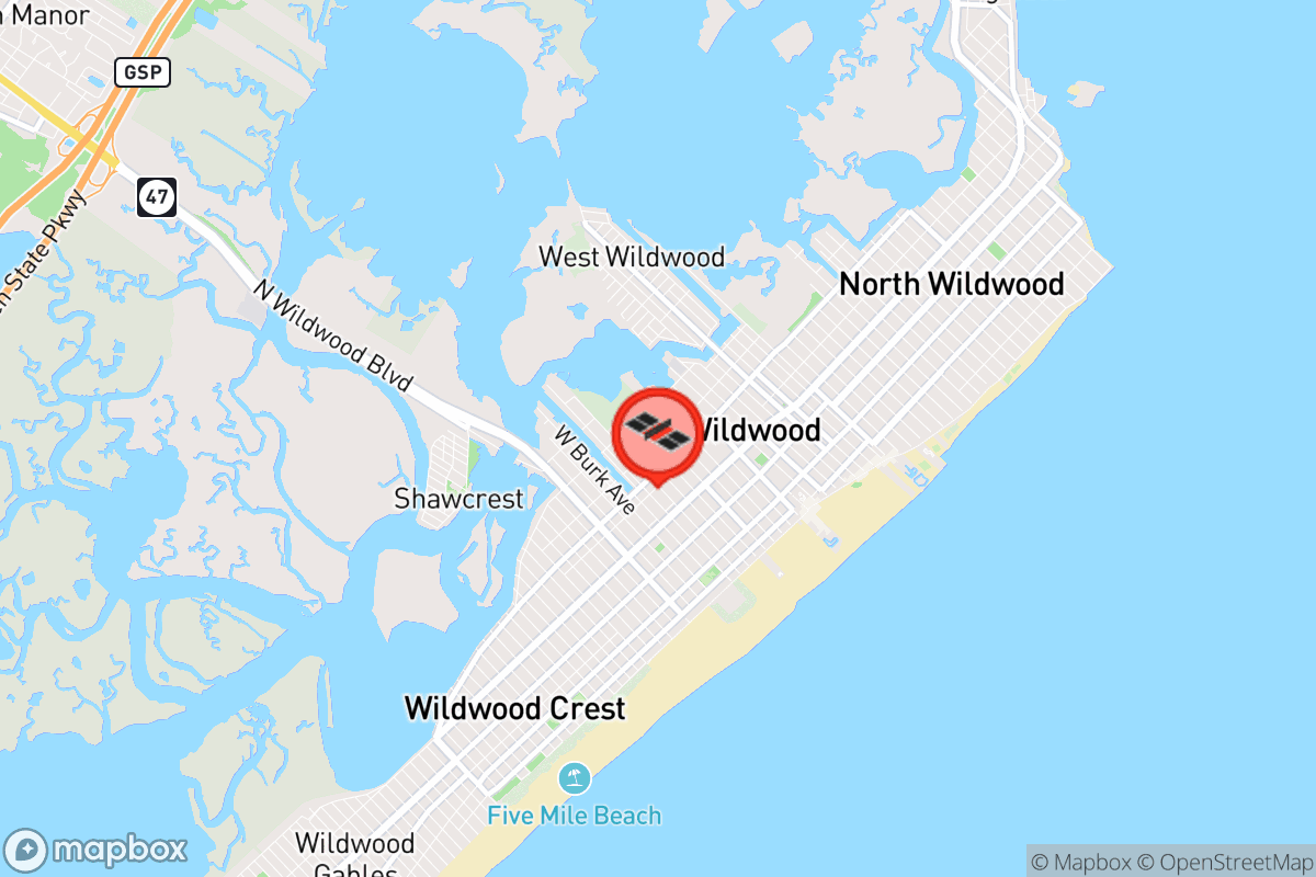 Static map screenshot of the place