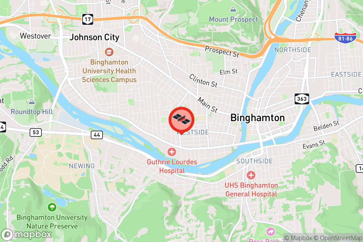 Static map screenshot of the place