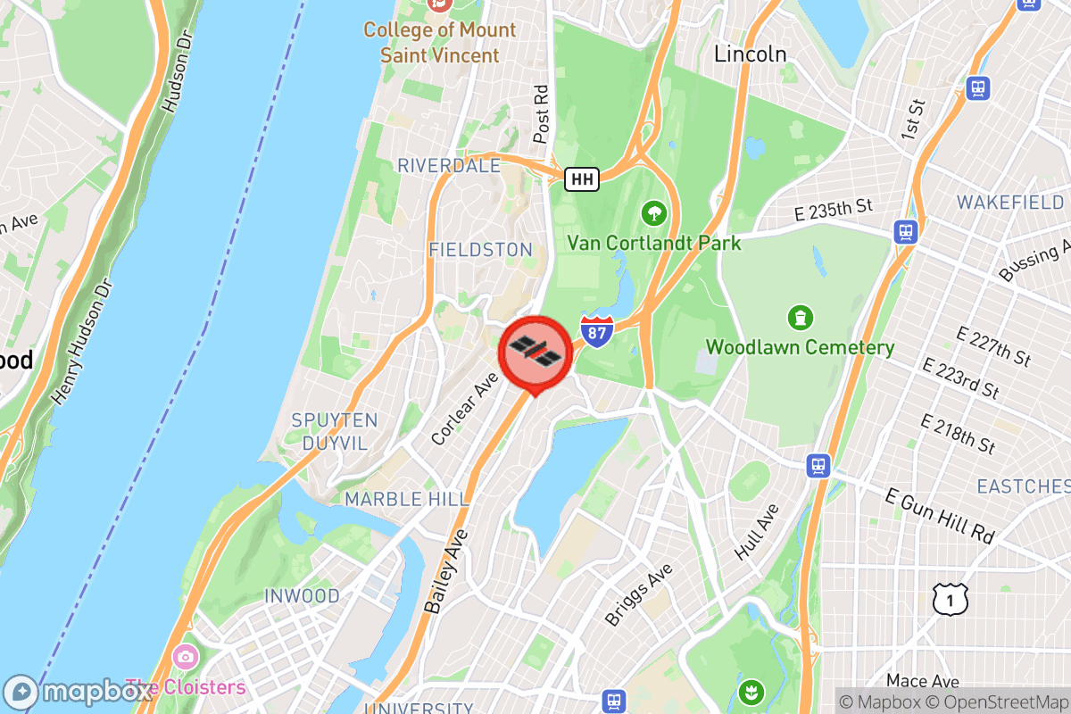 Static map screenshot of the place