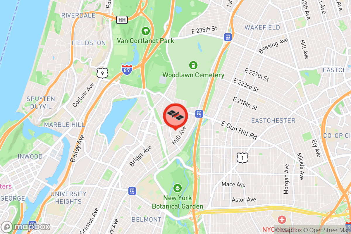 Static map screenshot of the place