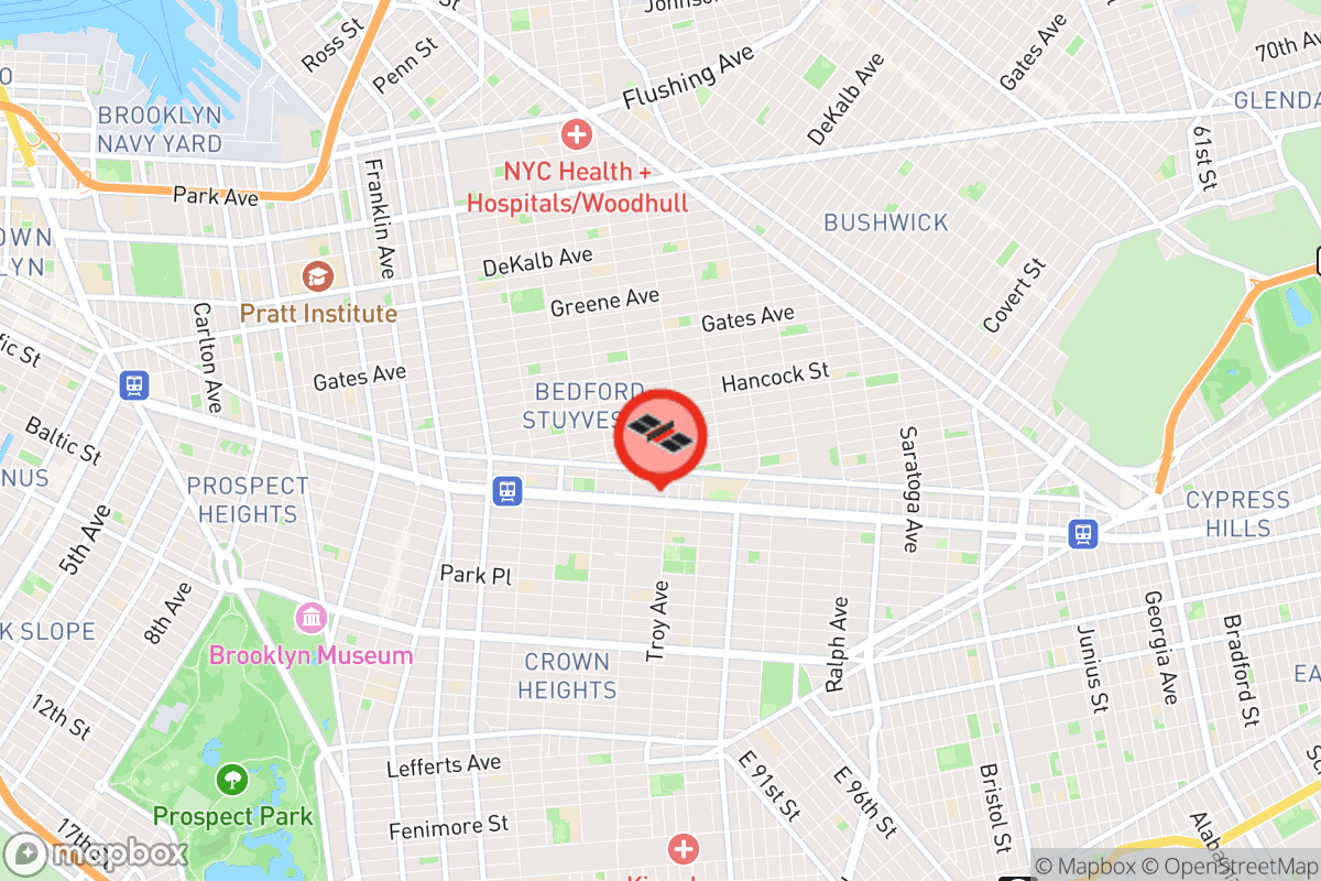 Static map screenshot of the place