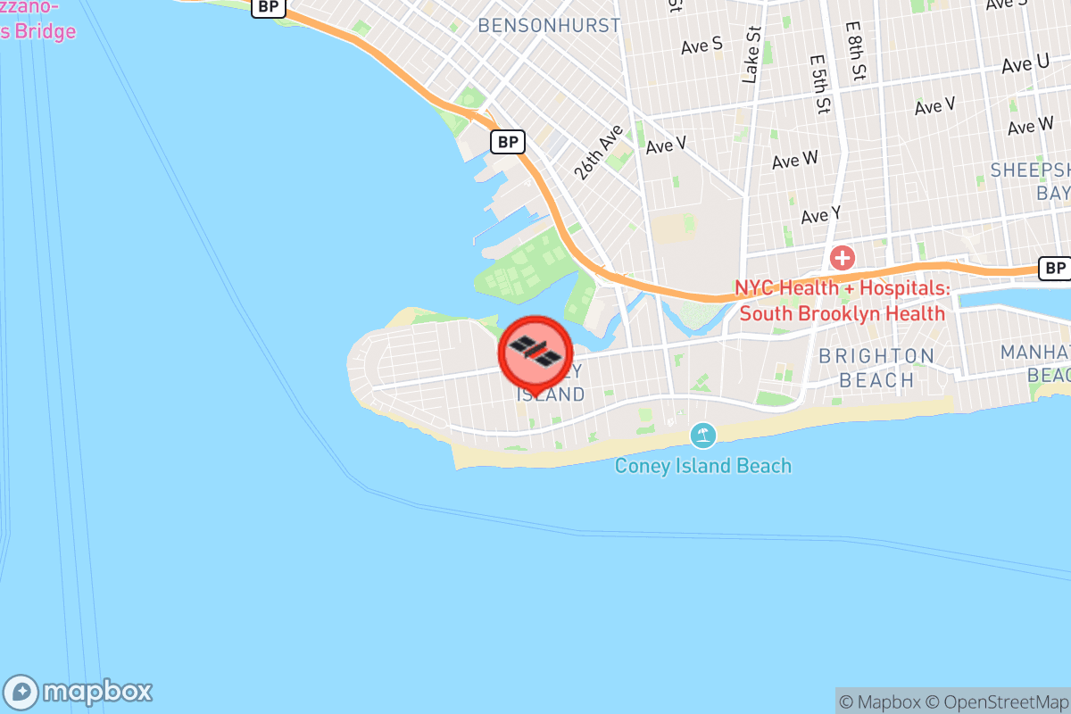 Static map screenshot of the place