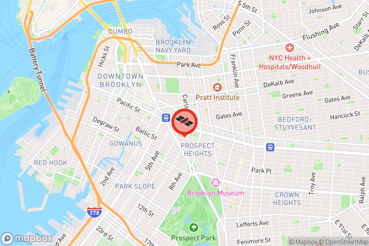 Static map screenshot of the place