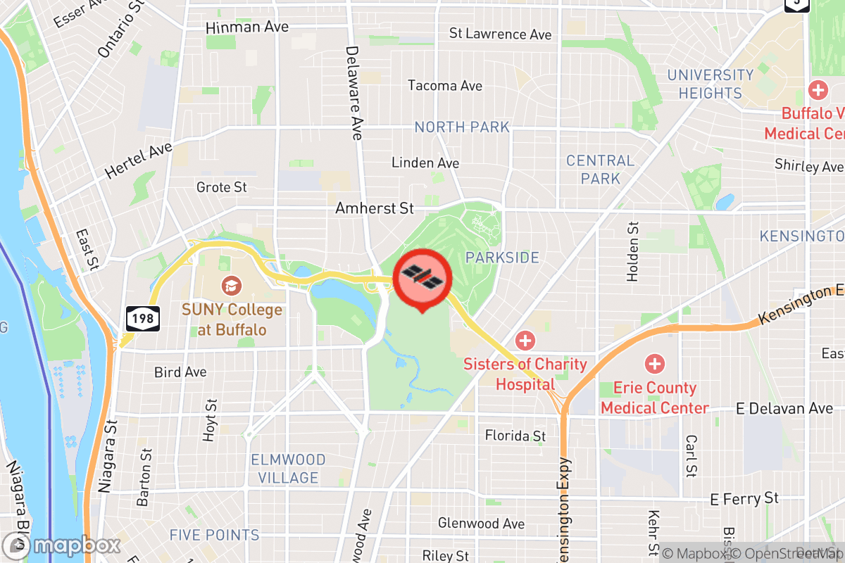 Static map screenshot of the place