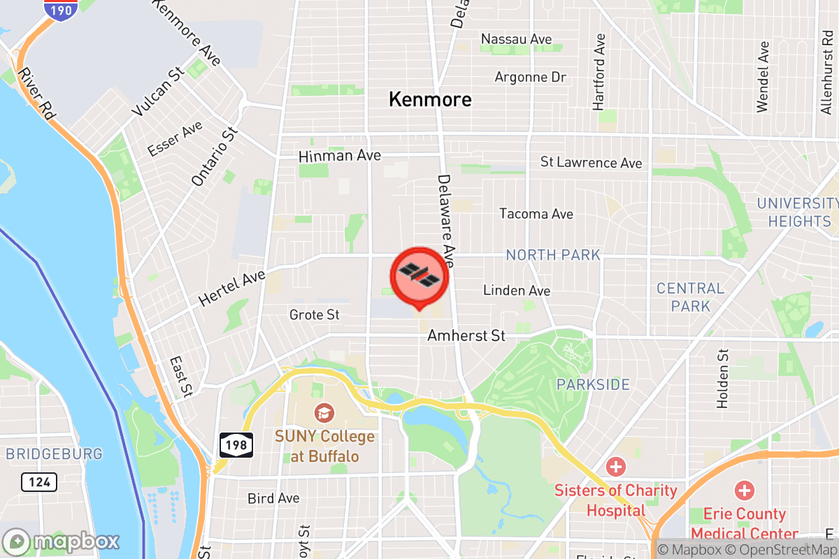 Static map screenshot of the place