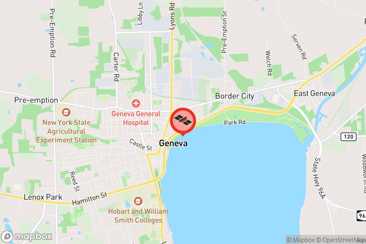 Static map screenshot of the place