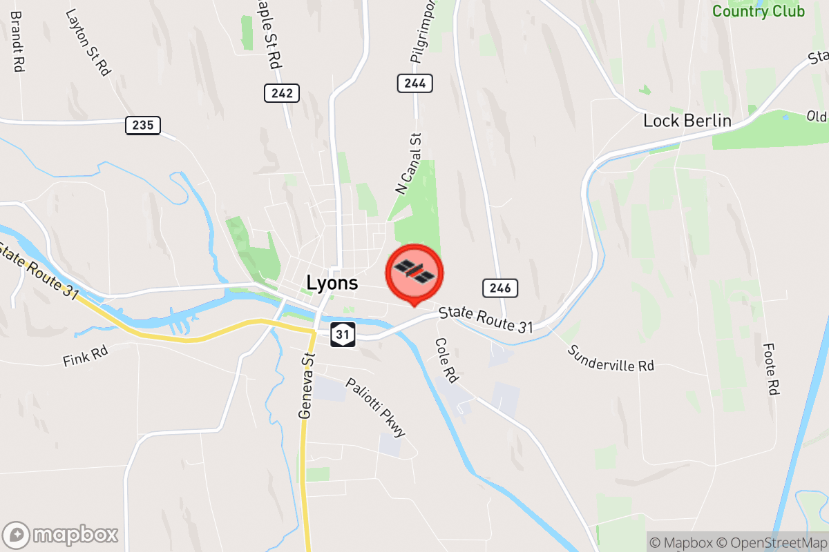 Static map screenshot of the place