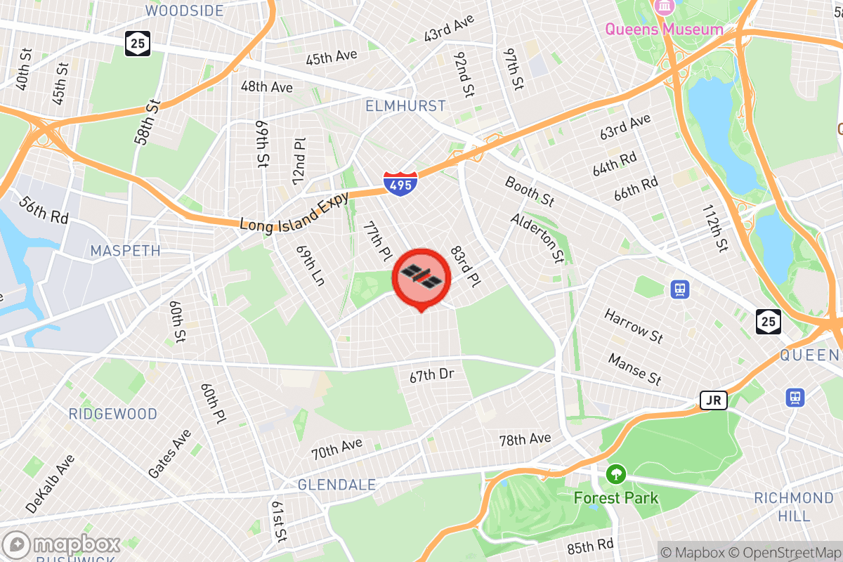 Static map screenshot of the place