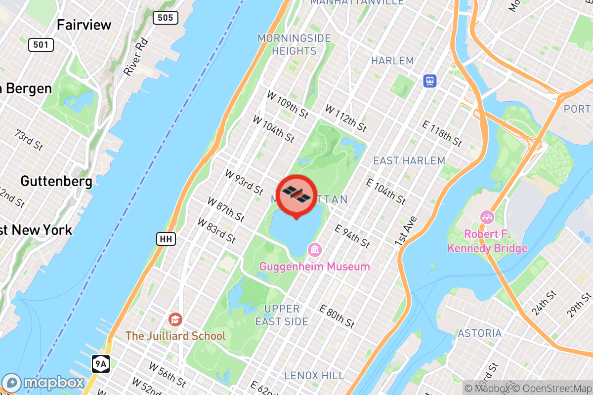 Static map screenshot of the place