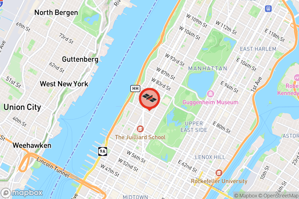 Static map screenshot of the place