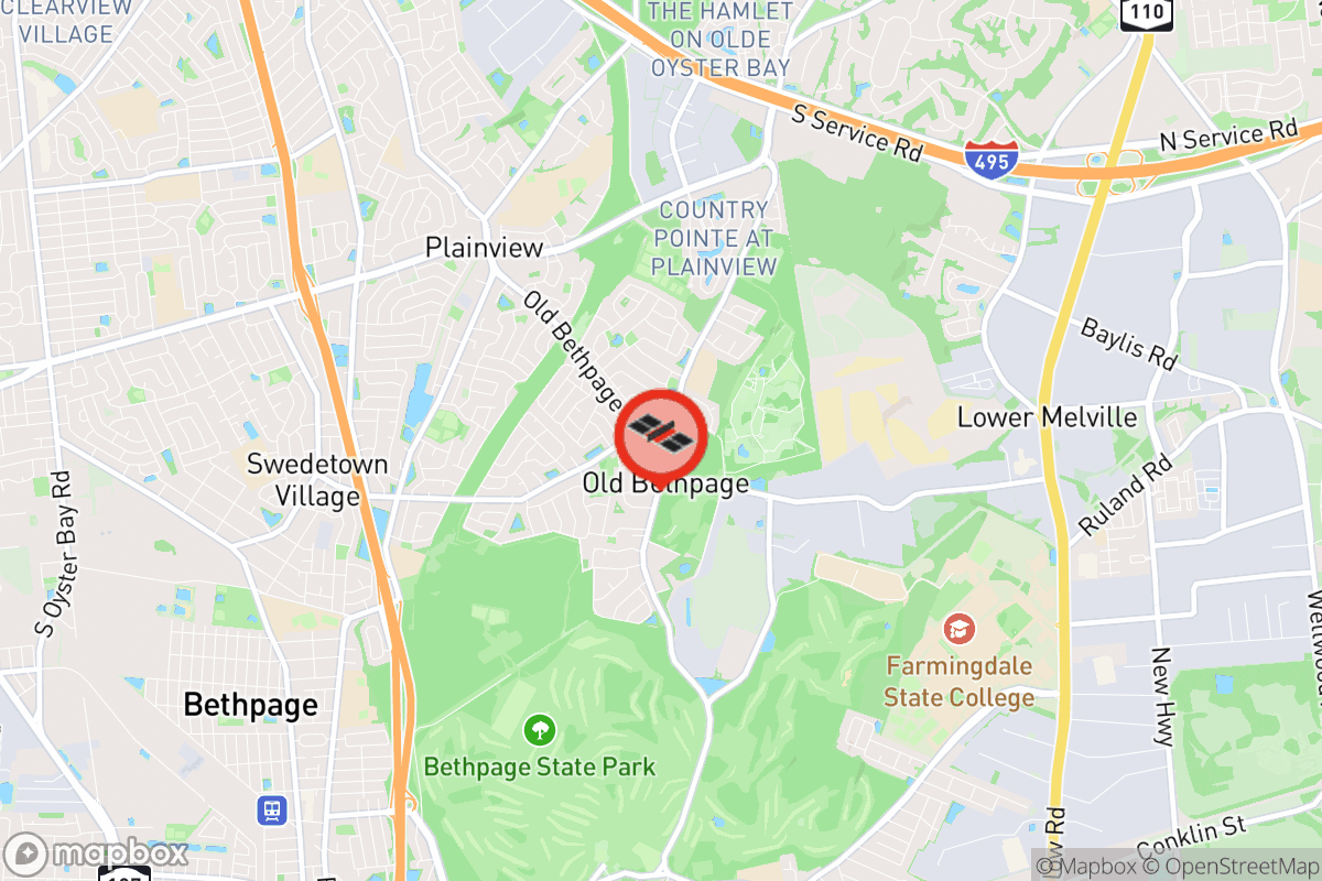 Static map screenshot of the place