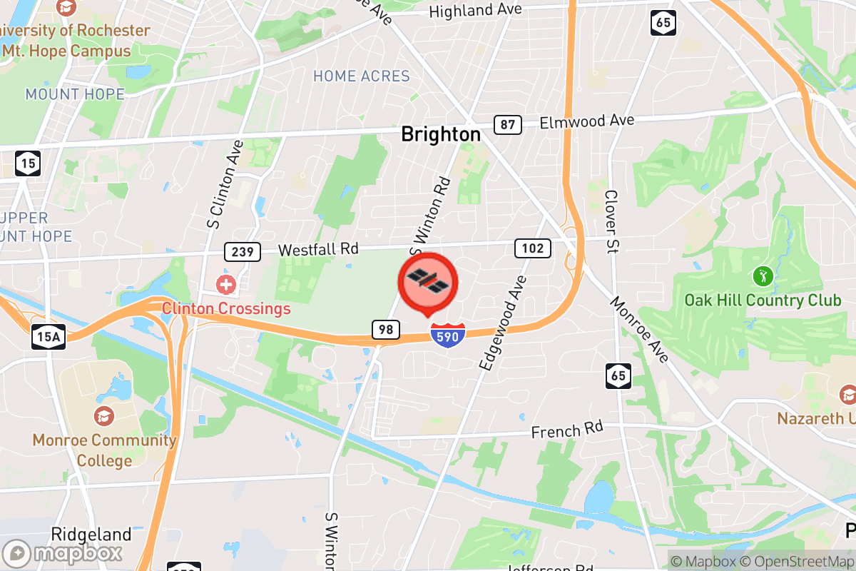 Static map screenshot of the place