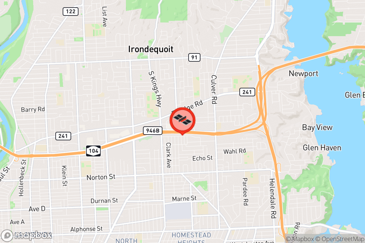 Static map screenshot of the place