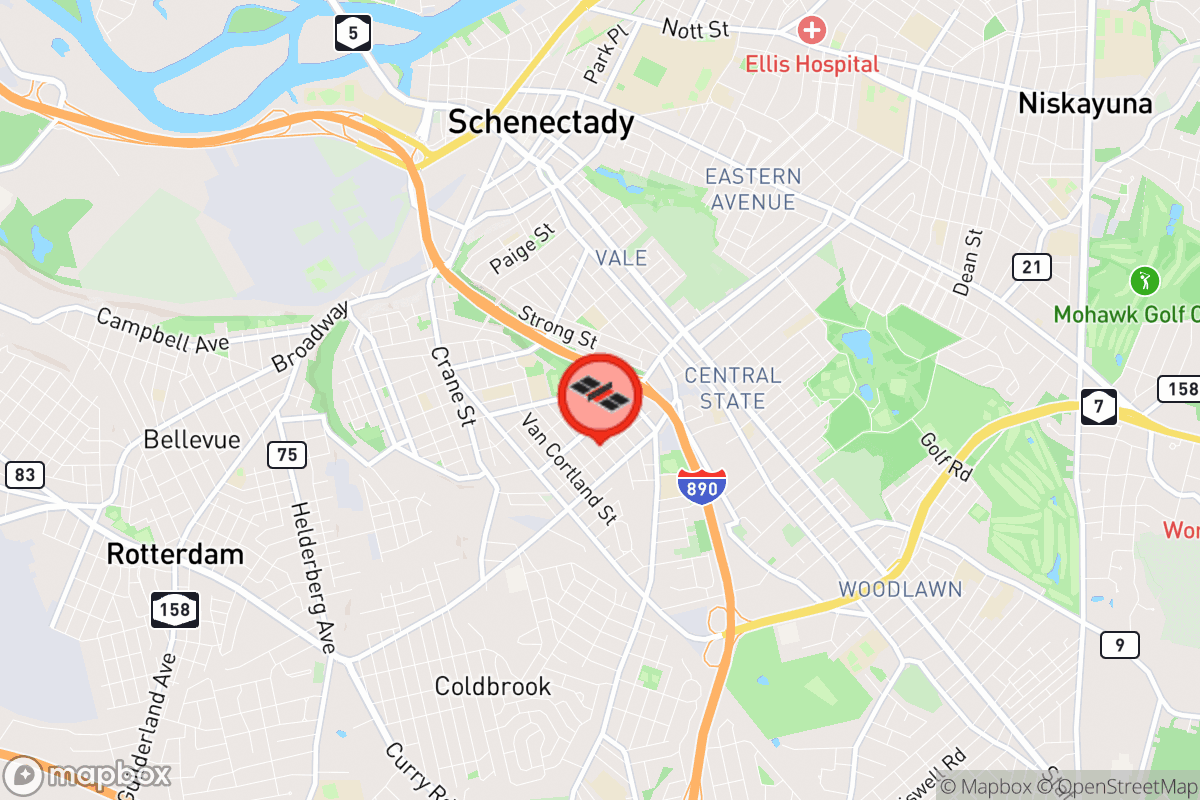 Static map screenshot of the place