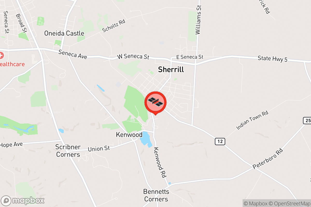 Static map screenshot of the place