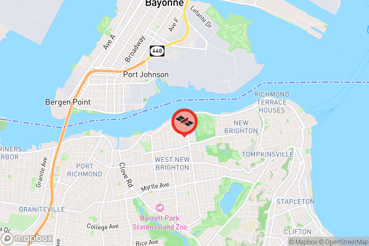 Static map screenshot of the place