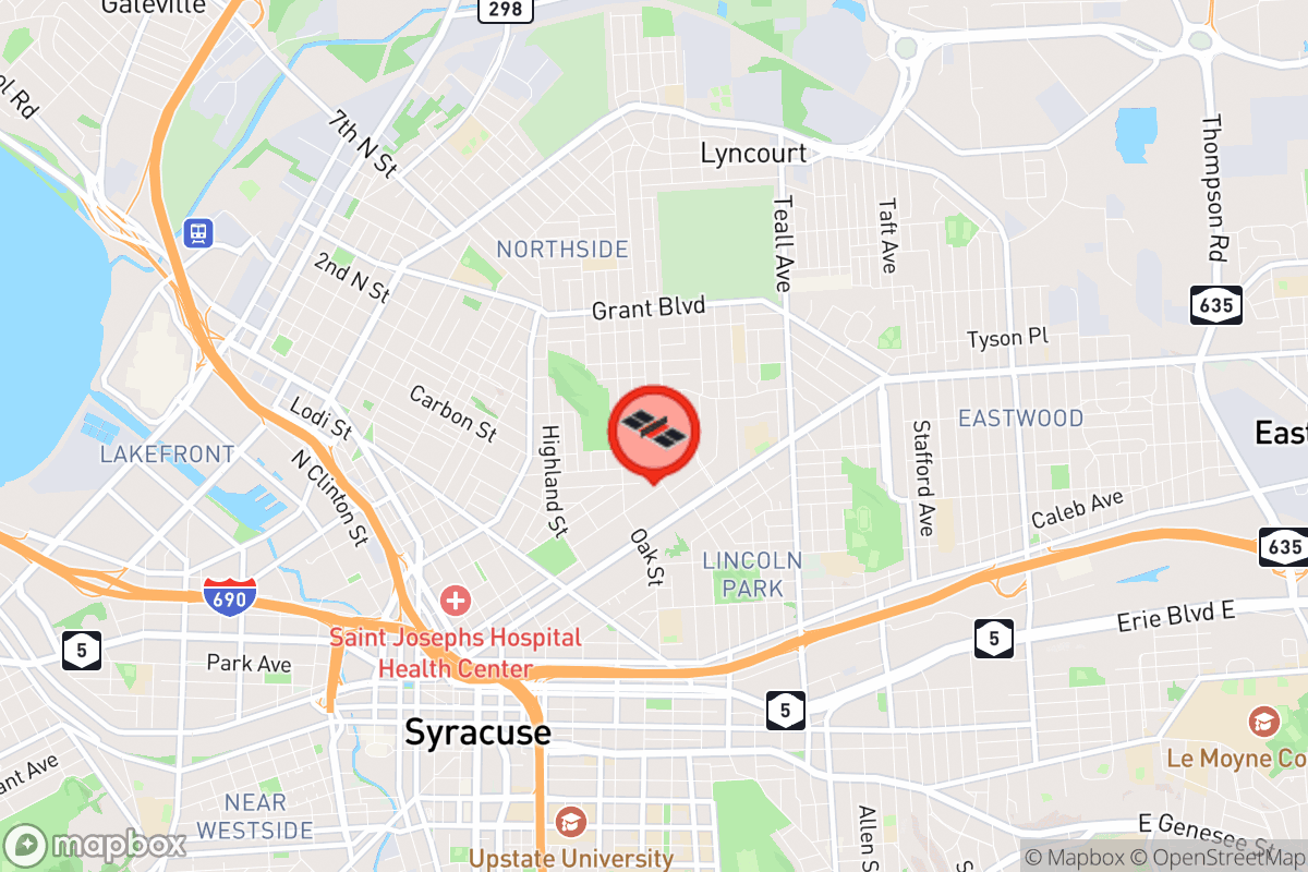 Static map screenshot of the place