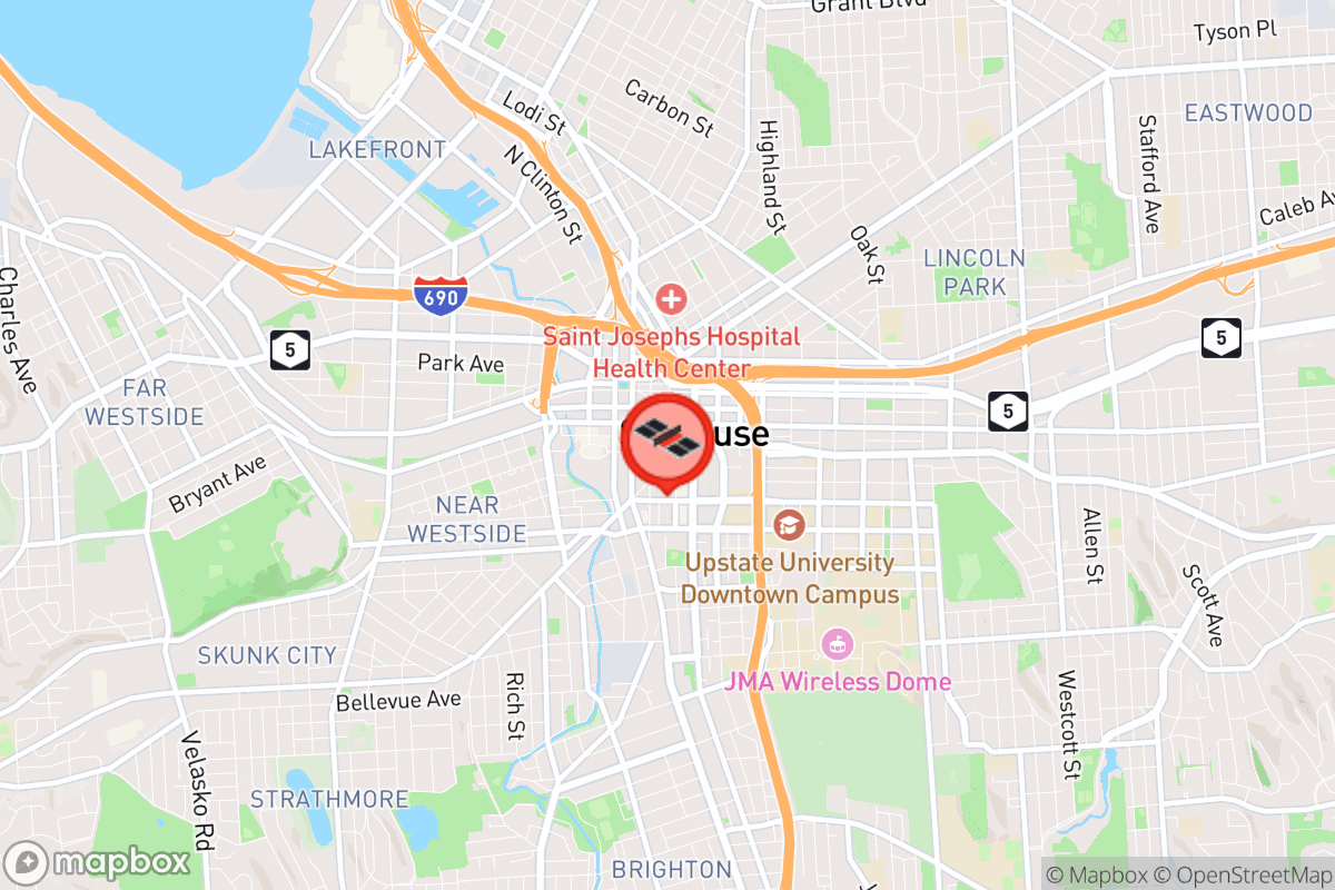 Static map screenshot of the place