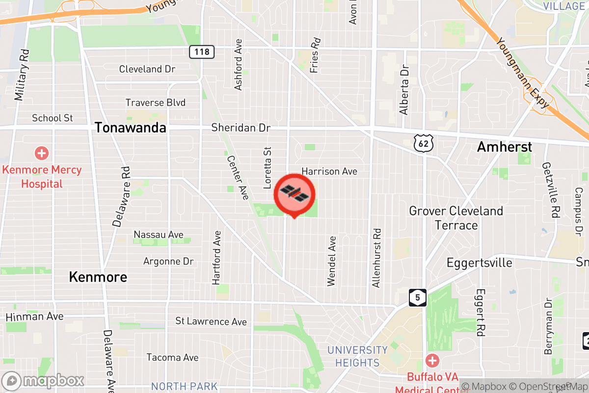 Static map screenshot of the place