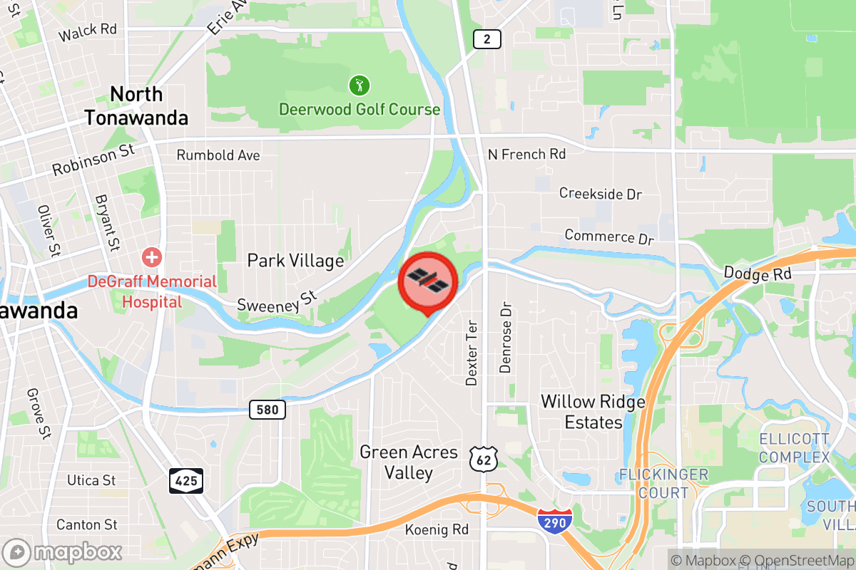 Static map screenshot of the place