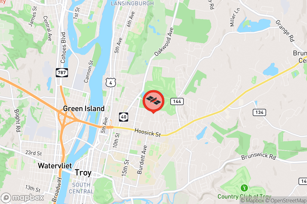 Static map screenshot of the place