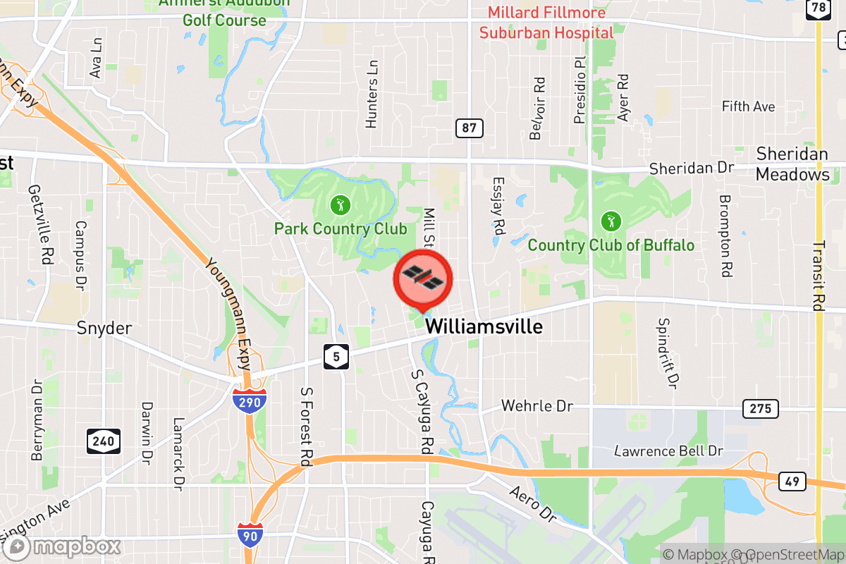 Static map screenshot of the place