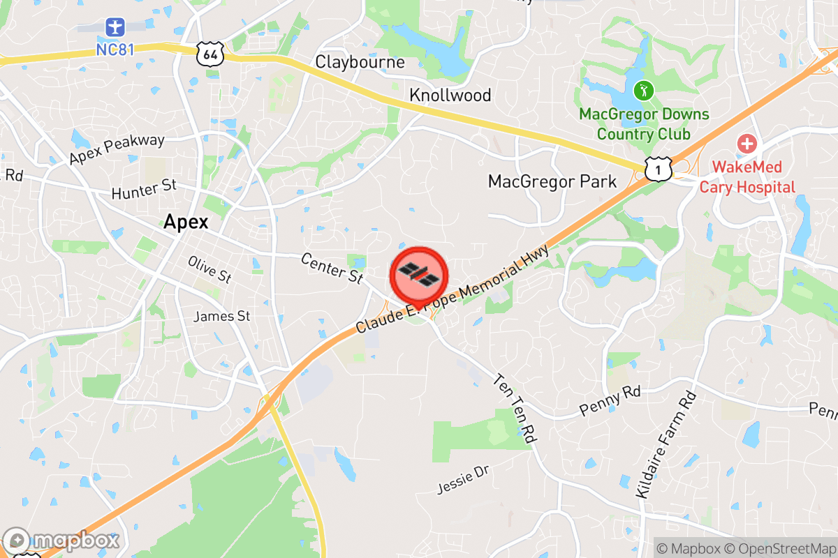 Static map screenshot of the place