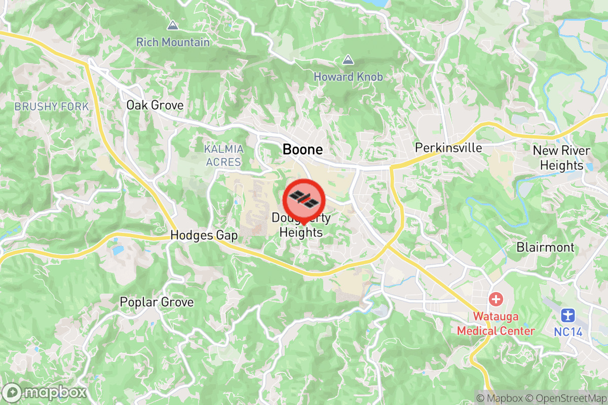 Static map screenshot of the place