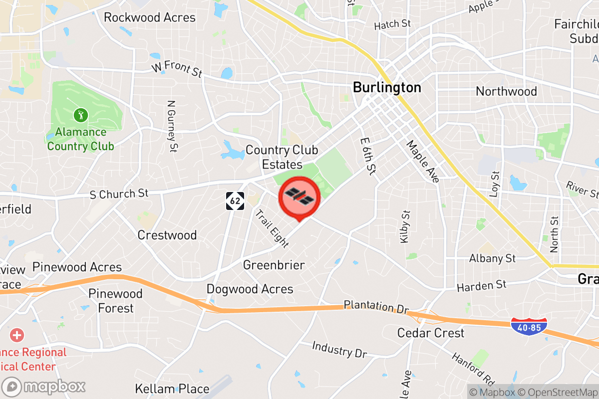 Static map screenshot of the place