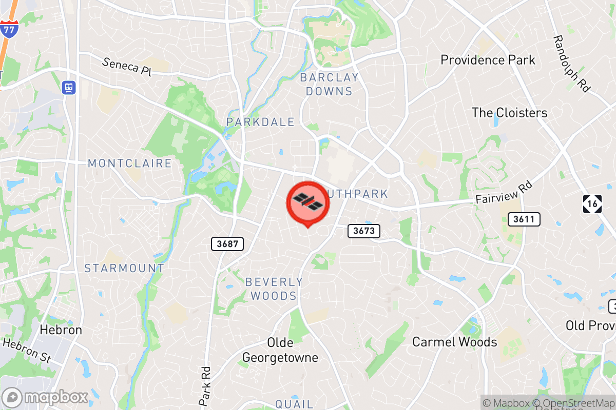 Static map screenshot of the place