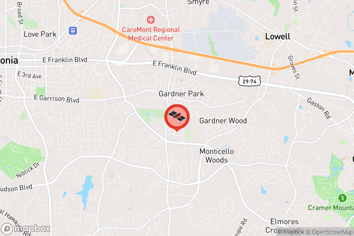 Static map screenshot of the place