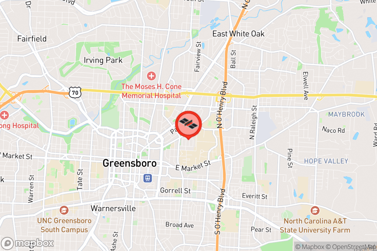 Static map screenshot of the place