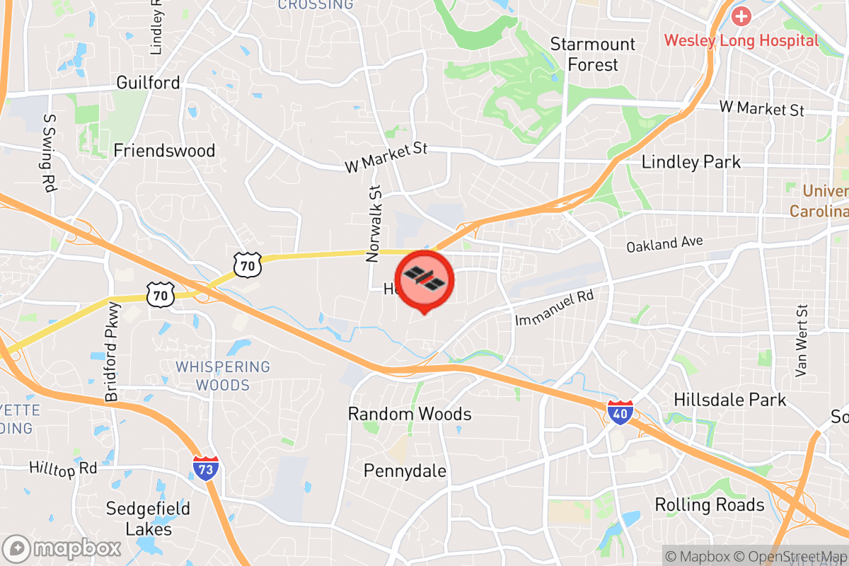 Static map screenshot of the place