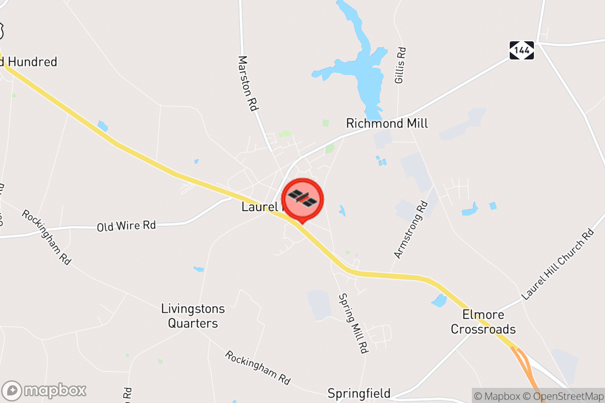 Static map screenshot of the place